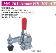 vertical toggle clamp
