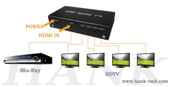 HDMI Mini Splitter 1in 4out - HSP0104B