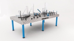 3D Welding Table/1.5m x 1.5m/Steel/System 28/ Jig Welding Table