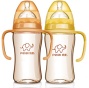 300ml PPSU wide-neck dual color feeding bottle - 8040