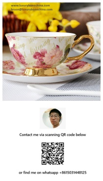 English Style Bone China Tea Cups Factory Direct Supply