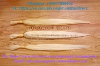 Single Drawn hair Blonde Color so ROMANTIC 60cm