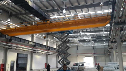 QD model 20 ton double girder overhead bridge crane - bridge crane