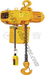 3 ton electric chain hoist with manual trolley - KF03-4115ES