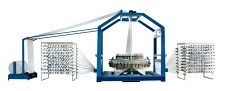 High Speed Servo Control DC Motor Six Shuttle Circular Loom - circular loom