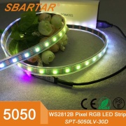 Hot sale DC 12V SMD 5050 RGB 60 lights/m LED strip light
