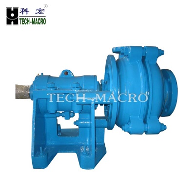 4 inch rubber impeller centrifugal horizontal slurry pump solid handling mud pump for fine particle