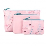 3 Size Fabric Cosmetic Pouch - BA006