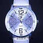 New White Fashion Design Mens Quartz Wrist Watch, KAH - 04