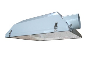Air cooled glass flip grow light reflector 6-inch - GR005