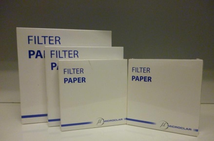 Grade 1 Qualitative Filter Paper, 18.5cm, Pore Size: 8 Micrometers x 100