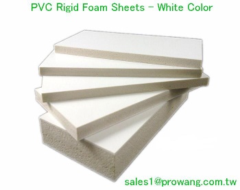 PVC Rigid Foam Sheets - White Color - PVC
