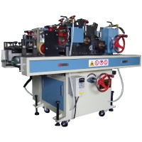 Single color wood grain printing machines