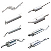 muffler,Exhaust head, exhaust manifold, cooling Fan blade, Spark plug tube,catalystic converter, Swivel Sweeper,  - hy-230-31